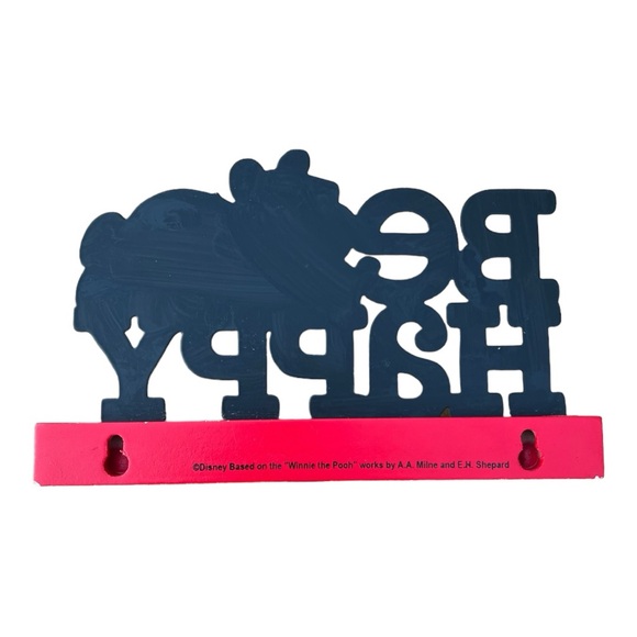 Disney Winnie The Pooh Be Happy Wall/Table Decor - Picture 2 of 2